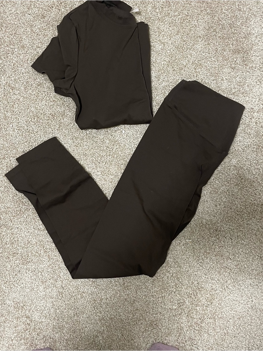 Women’s Black Long Sleeve Top – Classic Stretch Tee